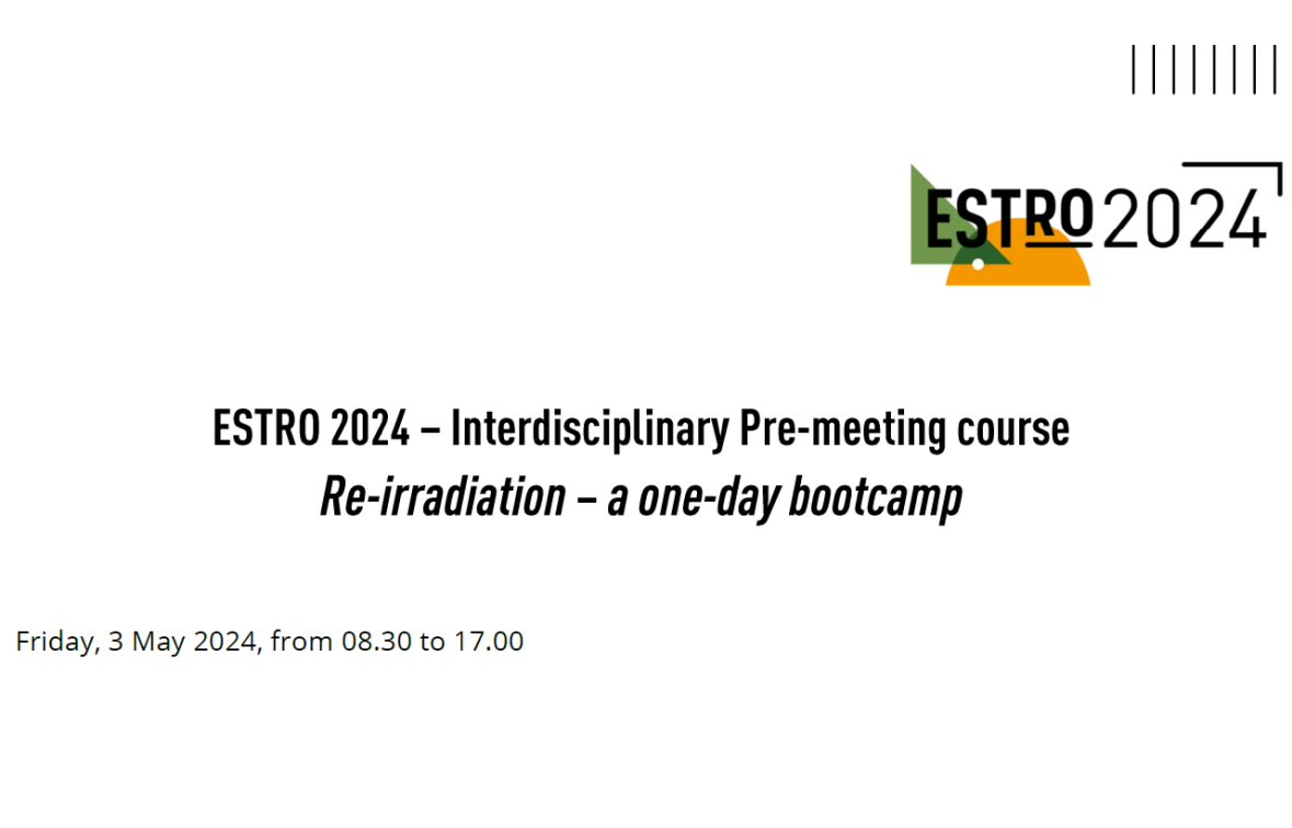 We’ve kicked off! Over 300 participants in our #ESTRO24 pre-meeting course on #ReIrradiation. Super pleased to have been able to pull this together with my co-chairs @elivaos and Heidi Rønde #medphys #radonc