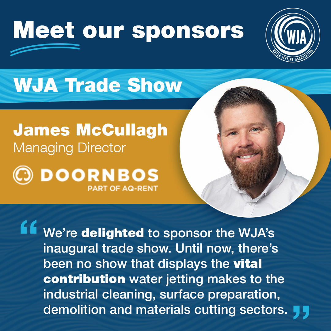 We're thrilled that Doornbos is one of our sponsors for the upcoming WJA trade show! James shares his excitement, stating, “We’re going to be bringing a lot of exciting new equipment to the show.”

#WaterJetting #tradeshowstand #tradeshowready #freetickets #stonexstadium #stonex