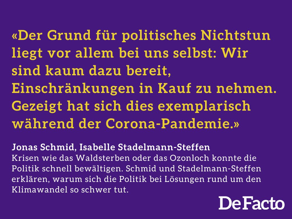 DeFacto - Belegt, was andere meinen (@defactoexpert) on Twitter photo Der Schrecken des Waldsterbens und des Ozonlochs konnte dank Eingreifen der Politik abgewendet werden. Bei der Klimakrise funktioniert dies scheinbar nicht. Warum bringt Klima-Alarmismus keine schnellen politischen Lösungen? <a href="/jschmd/">Jonas Schmid @jschmd.bsky.social</a> und <a href="/i_stadelmann/">Isabelle Stadelmann</a>
defacto.expert/2024/01/08/der… Der Schrecken des Waldsterbens und des Ozonlochs konnte dank Eingreifen der Politik abgewendet werden. Bei der Klimakrise funktioniert dies scheinbar nicht. Warum bringt Klima-Alarmismus keine schnellen politischen Lösungen? <a href="/jschmd/">Jonas Schmid @jschmd.bsky.social</a> und <a href="/i_stadelmann/">Isabelle Stadelmann</a>
defacto.expert/2024/01/08/der…