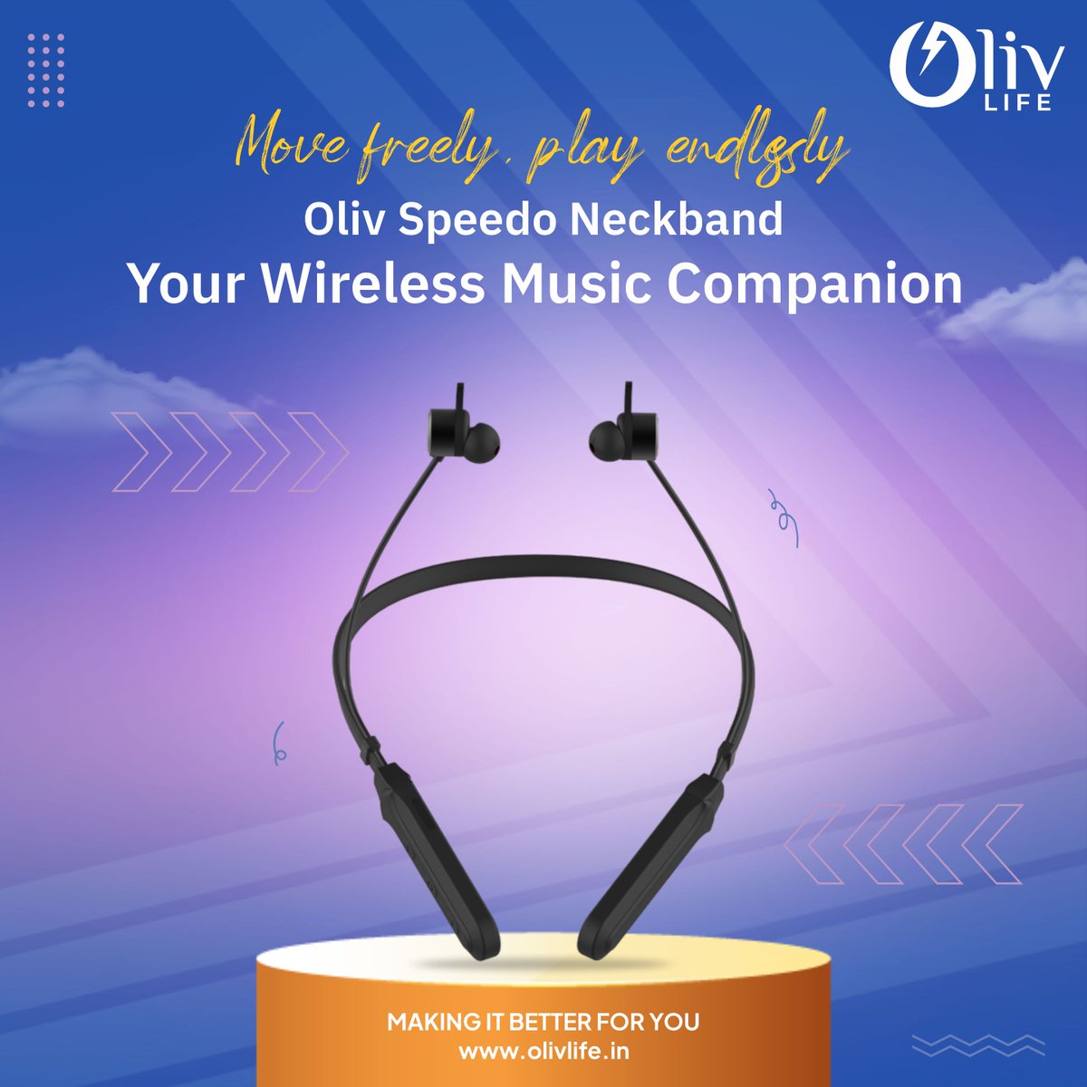 Level Up Your Game: Oliv Life Gaming Neckband.

Get Yours Today: bit.ly/49rlFIu

#neckband #bluetooth #mobileaccessories #earbuds #earphones #headphones #music #powerbank #mobile #accessories #wireless #madeinindia #earphone #neckbandearphones #speaker #datacable