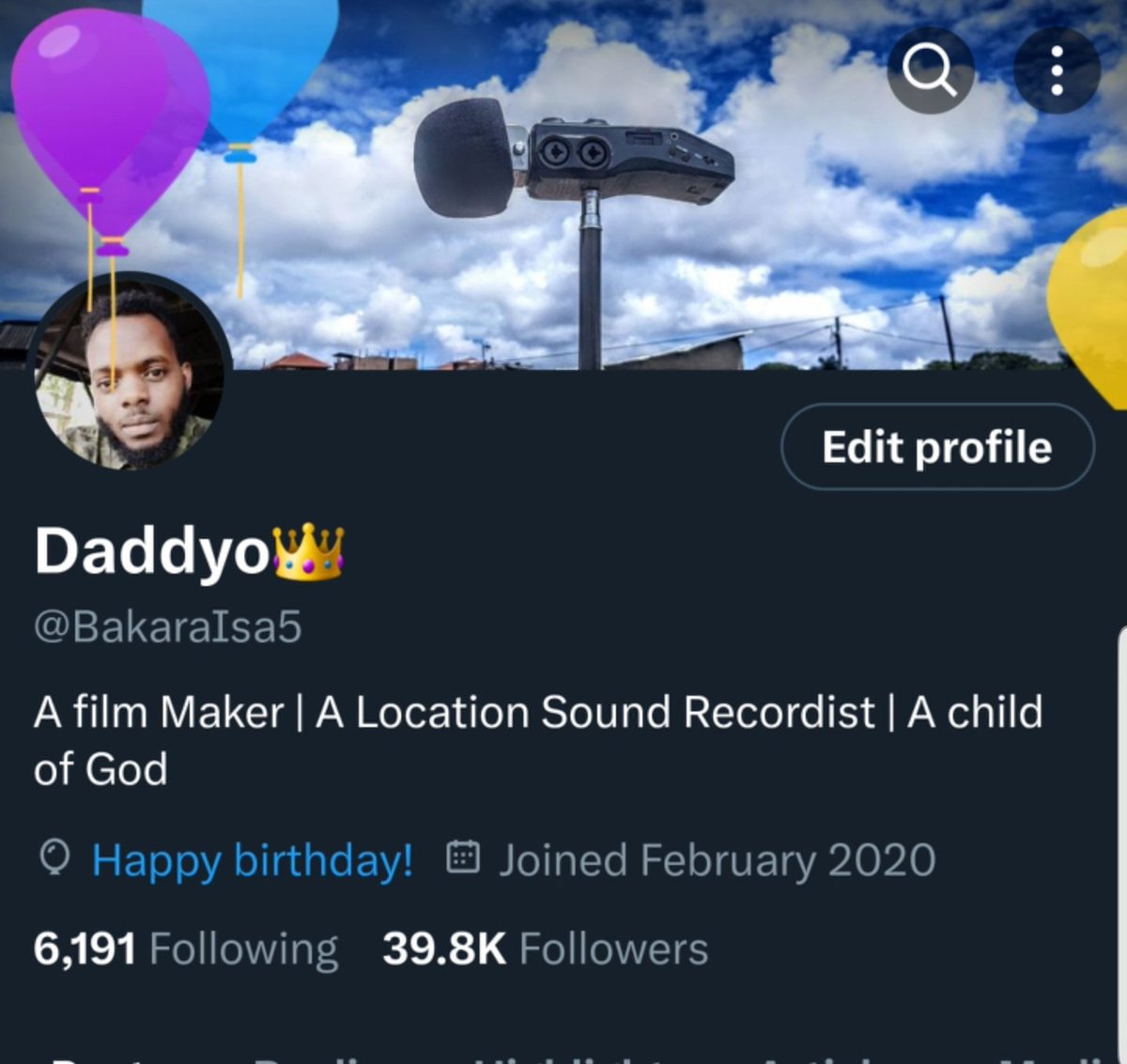 Thankful to God for the gift of LIFE! Another one🙏🎉