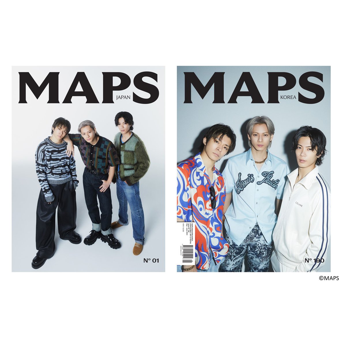 5/3(金・祝)発売の『MAPS JAPAN』当日販売分について、若干数の在庫がございますので、店頭での通常販売を行っております。(ご来店・お問合せのタイミングで完売している可能性もございますので予めご了承ください。) #MAPSJAPAN #Number_i #六本松蔦屋書店