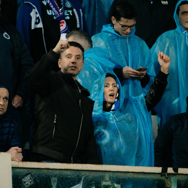 ClubBrugge's tweet photo. Always by our side, everywhere we go. 💙🖤

Let's make it happen next week! ✨ #ACFCLU #UECL