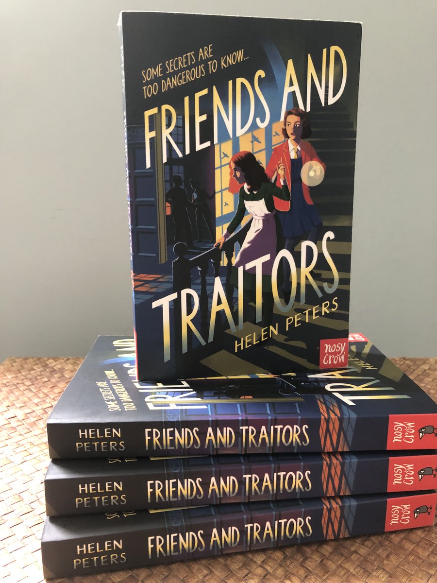 GIVEAWAY FOR SCHOOLS! My wonderful publisher, @NosyCrow, is offering a class set of 30 signed copies of FRIENDS AND TRAITORS. A fast-paced WW2 mystery adventure set in 1940, it's perfect for Y6. Like, RT & follow to enter. Winner picked at random 13th May! 📚