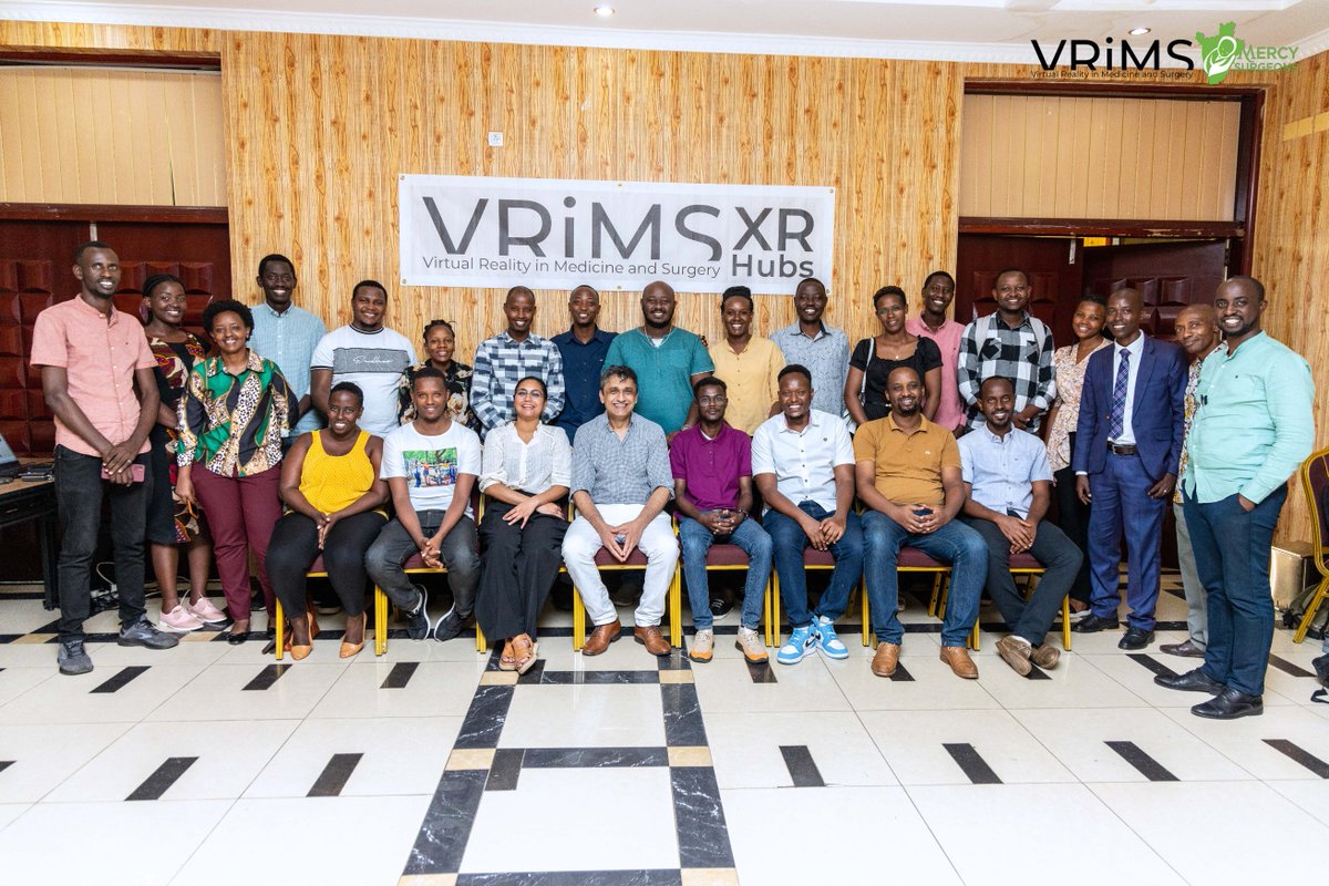 <a href="/MercySurgeons/">Mercy surgeons</a> and <a href="/VRIMS_Lab/">VRIMS</a> have just successfully held the first ever #VirtualReality training for Residents and Medical students in #Burundi. 🌍VR could be the key to bridging the training gap with limited resources.  #mercysurgeons <a href="/cosecsa/">COSECSA</a> <a href="/PAACS_/">PAACS</a> #universityofburundi