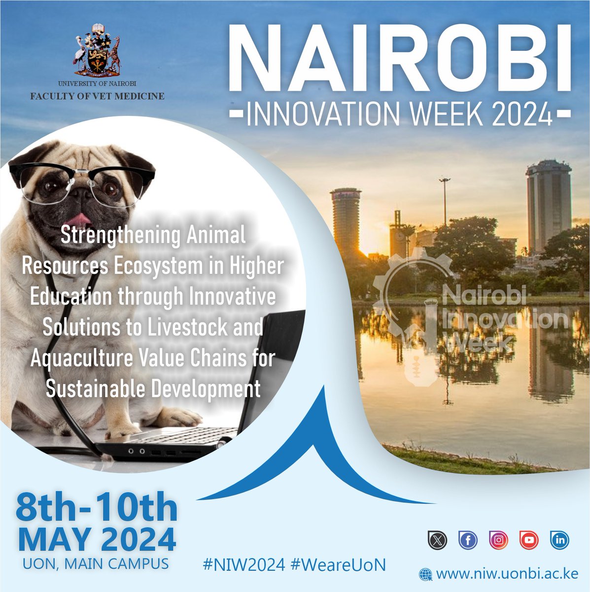 Strengthening Animal Resources ecosystem in higher Education through Innovative Solutions to Livestock and Aquaculture Value Chains for Sustainable Development. @uonbi #NIW2024 #WeAreUoN