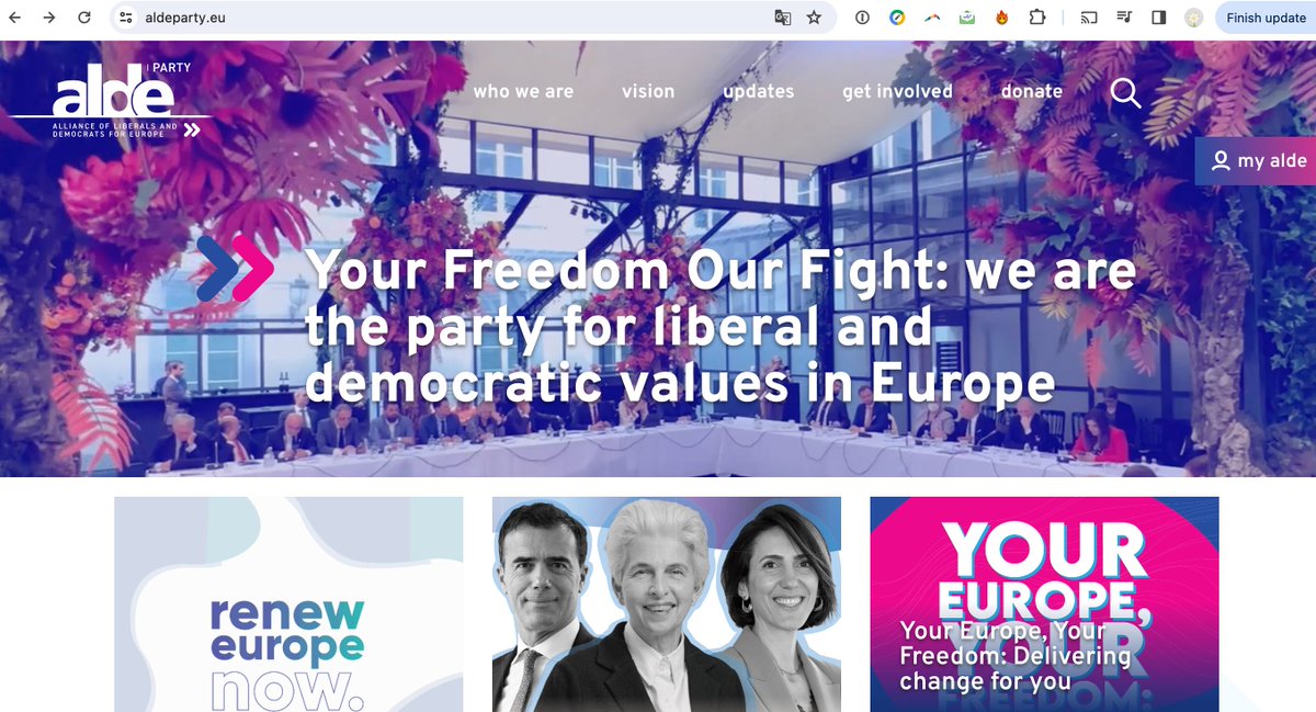 4)Je viens d'aller sur le site de l'ALDE. Et qui y trouve-t-on? Devinez? Les 'community notes' sont aux mains de propagandistes.