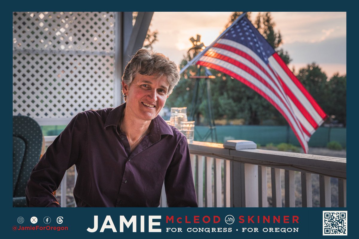There's one woman who's going to win #OR05 in #Roevember & you're looking at her. Her path runs directly through YOU turning in your ballot by 8pm TOMORROW though. So get on that, wouldya?

Find nearest drop box here: sos.oregon.gov/voting/Pages/d… @JamieforOregon #FlipTheHouse