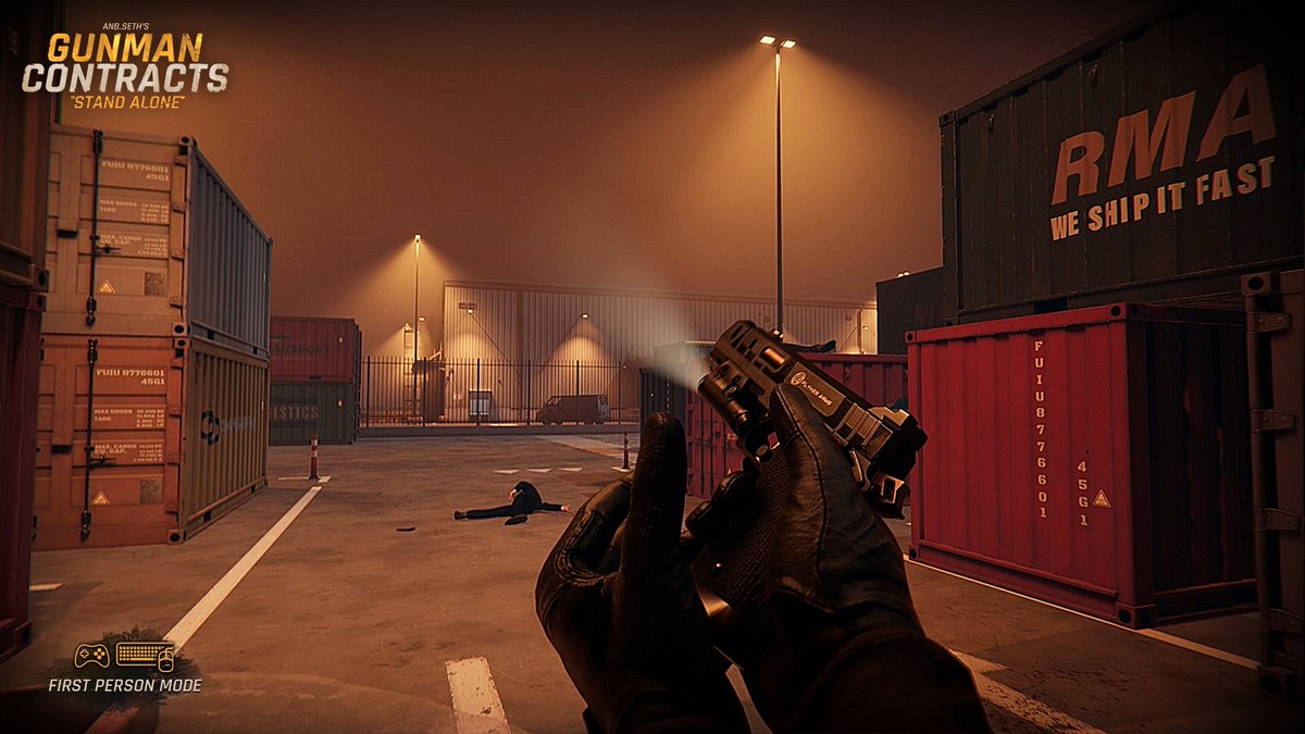 A little map design preview: I believe by law every action movie like shooter needs to have a warehouse shootout scene - sorry I dont make the rules XD

Steam Wishlist: store.steampowered.com/app/2421750 

#VR #FPS #indiedev