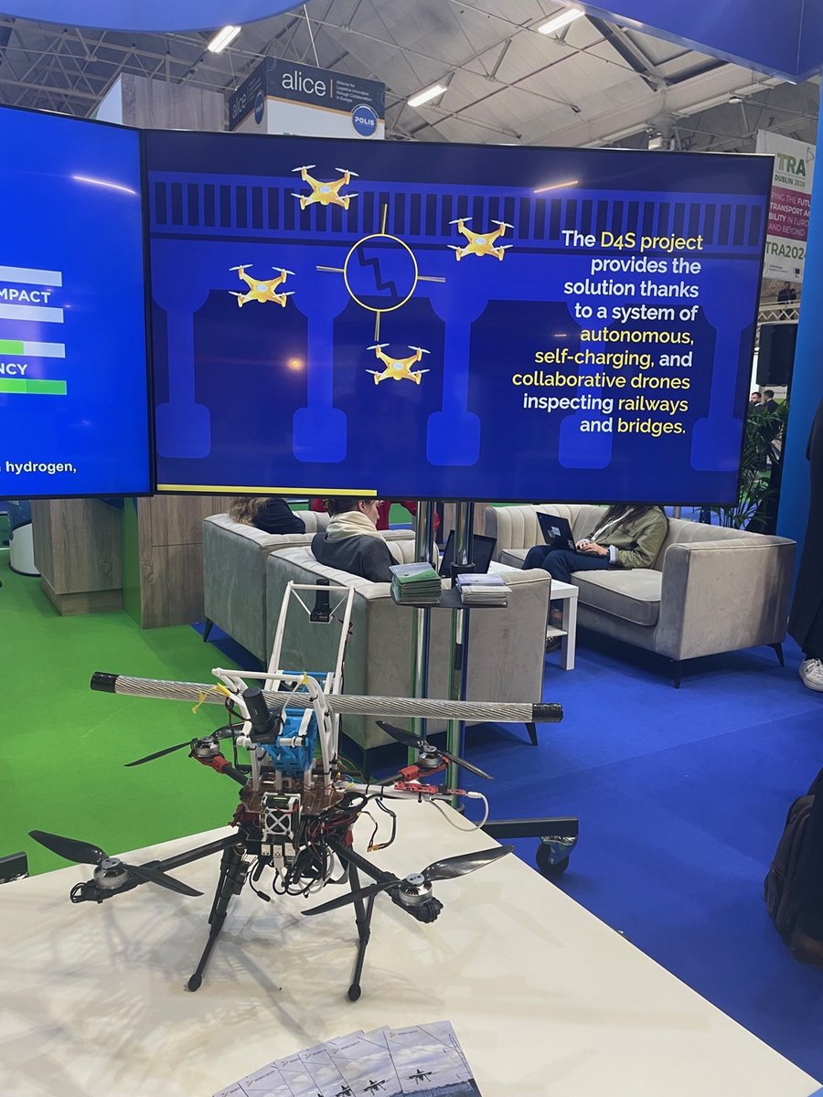 cinea_eu's tweet image. #ProjectinFocus #EU #H2020transport 
📖Take a deep dive read into the story of one of our projects featured at #TRA2024 ➡ @Drones4Safety  led by @SyddanskUni is developing self-flying drones to inspect bridges, railways, and other infrastructure
🔗lnkd.in/eFZ2CSi8
