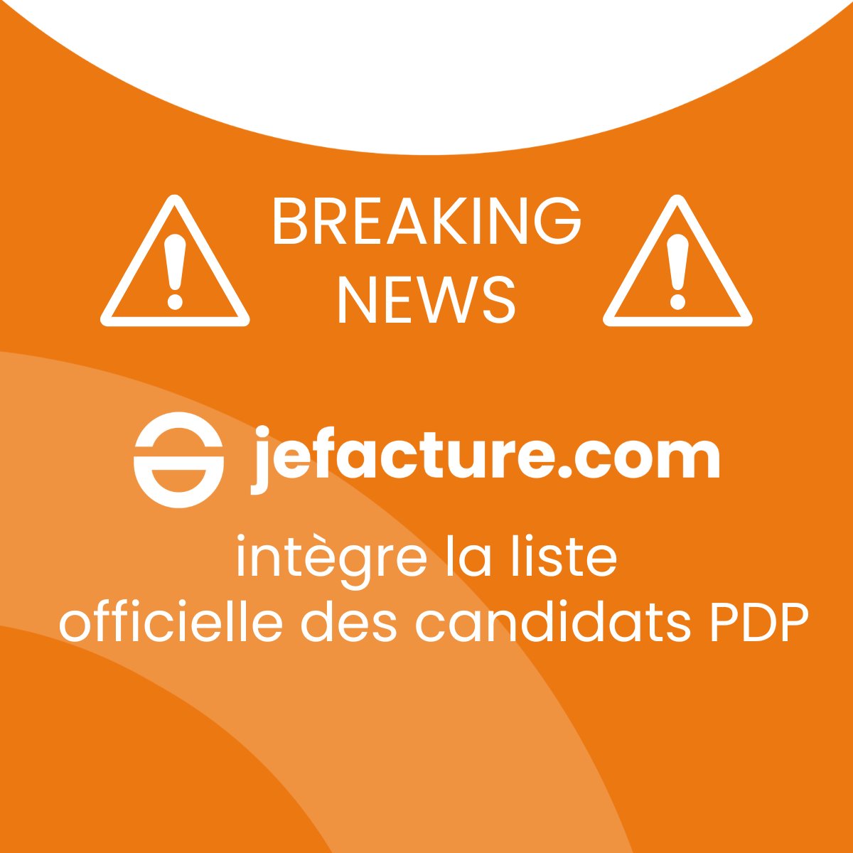 📢 BREAKING NEWS📢

jefacture.com intègre la liste officielle des candidats PDP

Plus d'informations ici : linkedin.com/feed/update/ur…

👉 Lire notre communiqué de presse : ecma-solutions.com/actualites/fac…

#ExpertsComptables #jefacture #PDP #Digitalisation