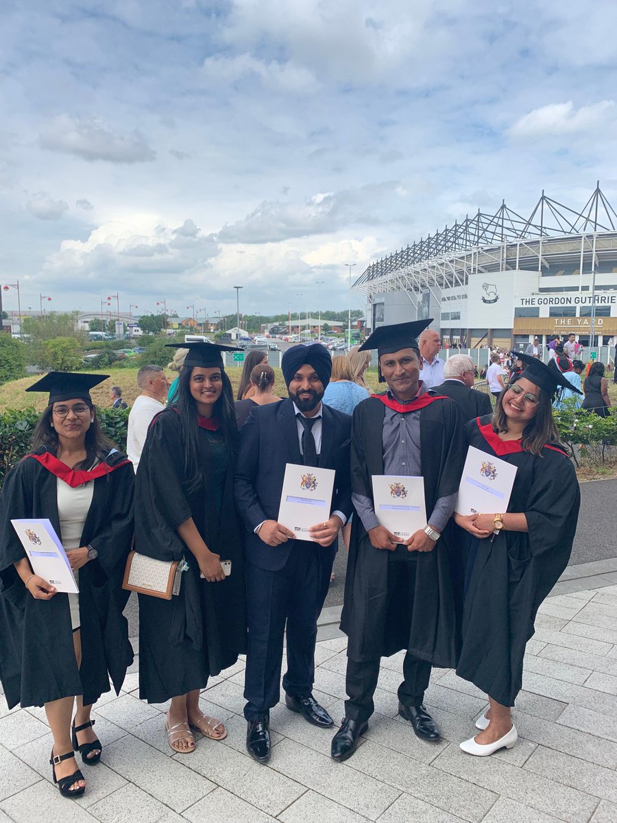 Are you graduating this summer? 🎓

The graduation dates and ceremony splits for the class of 2024 are now confirmed. 🙌

Our upcoming Derby graduation ceremonies will take place between 17-19 July. 📅

Find out more 👉 ow.ly/lAiM50RqB0L.

#DerbyUni