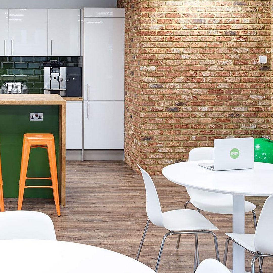 Find your focus, share a coffee, or brainstorm your next big idea in this tastefully designed space. A must-have element for your future office! 🎯☕️

#OfficeDesign #BrickSlips #ModernOffice #MinimalistDesign #BreakoutSpace #WorkplaceAesthetics #OfficeCafe #DesignInspiration