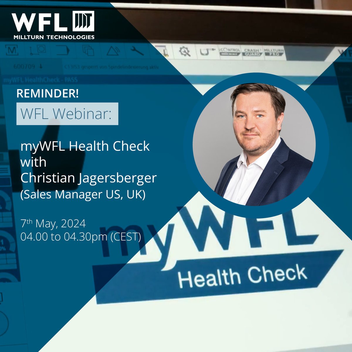 🔔REMINDER!🔔 Are you registered? Our webinar covers the most important points about the myWFL Health Check in just 20 minutes. Afterwards there is time for questions and answers. Register now here: ➡️ ow.ly/lYwV50RrYmA