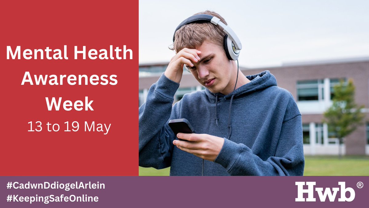 With #MentalHealthAwarenessWeek just around the corner, you can find resources to support your learners to look after their wellbeing with #KeepingSafeOnline ow.ly/HapT50RsYwz