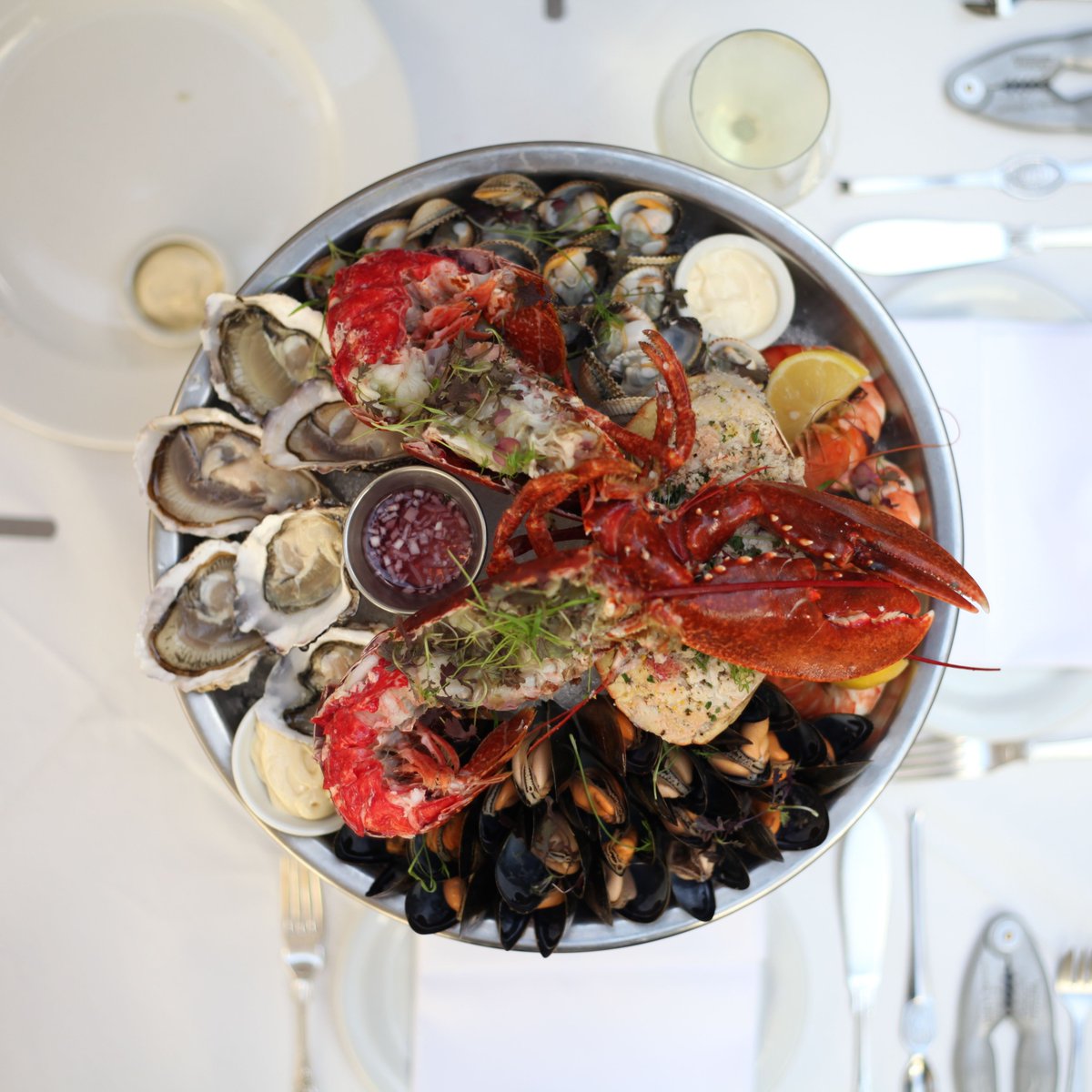 Back by popular demand - our Platterday offer! Ddine with us on a Friday and receive 15% off any sharing platter or seafood stew for two, with a free glass of fizz. #platterday #englishs #englishsofbrighton