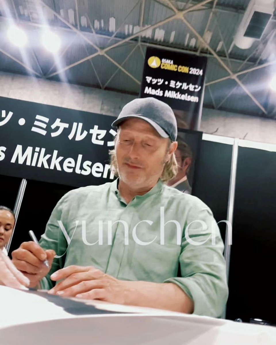 Foto di 失くすことの曾て #madsmikkelsen @TokyoComicCon #tokyocomiccon