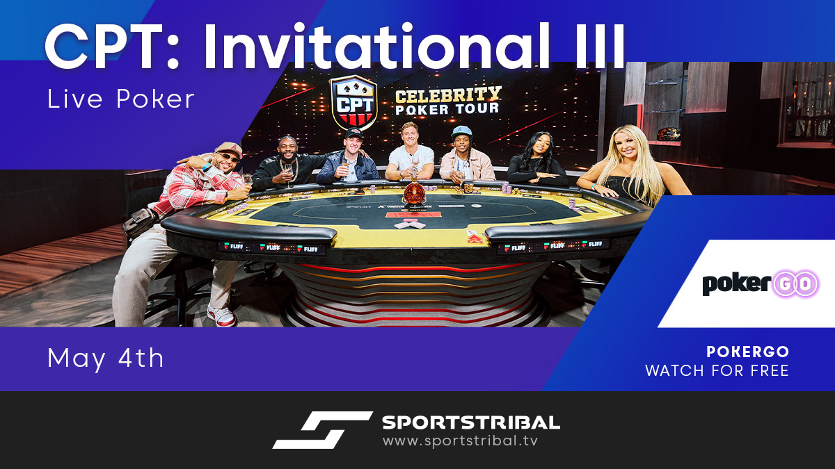Watch Celebrity Poker Tournament Invitational III LIVE on SportsTribal 🃏

go.sportstribal.tv/pokergo

#CelebrityPokerTour #Poker #PokerGo