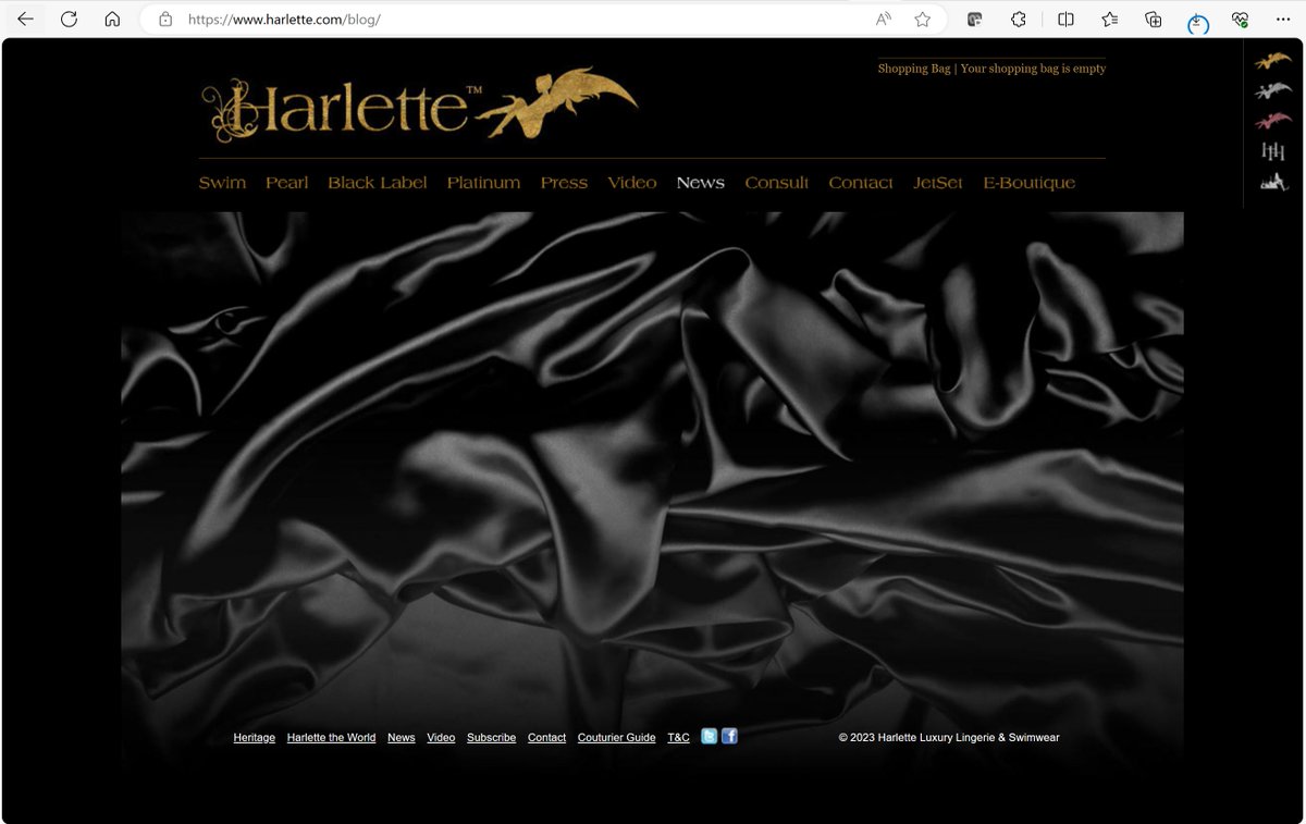Galvanize (@agileachieve) on Twitter photo Interesting day Brit Fashion Brand @harlette website attacked the blog link was removed? and our Cart entire site strange code on front page
Who does this kind of thing to a fashion site? @fcdo <a href="/David_Cameron/">David Cameron</a> <a href="/theresa_may/">Theresa May</a> <a href="/Jeremy_Hunt/">Sir Jeremy Hunt MP</a> <a href="/Conservatives/">Conservatives</a> <a href="/CommonsDefence/">Defence Committee</a> <a href="/NCSC/">NCSC UK</a> <a href="/GCHQ/">GCHQ</a> Interesting day Brit Fashion Brand @harlette website attacked the blog link was removed? and our Cart entire site strange code on front page
Who does this kind of thing to a fashion site? @fcdo <a href="/David_Cameron/">David Cameron</a> <a href="/theresa_may/">Theresa May</a> <a href="/Jeremy_Hunt/">Sir Jeremy Hunt MP</a> <a href="/Conservatives/">Conservatives</a> <a href="/CommonsDefence/">Defence Committee</a> <a href="/NCSC/">NCSC UK</a> <a href="/GCHQ/">GCHQ</a>