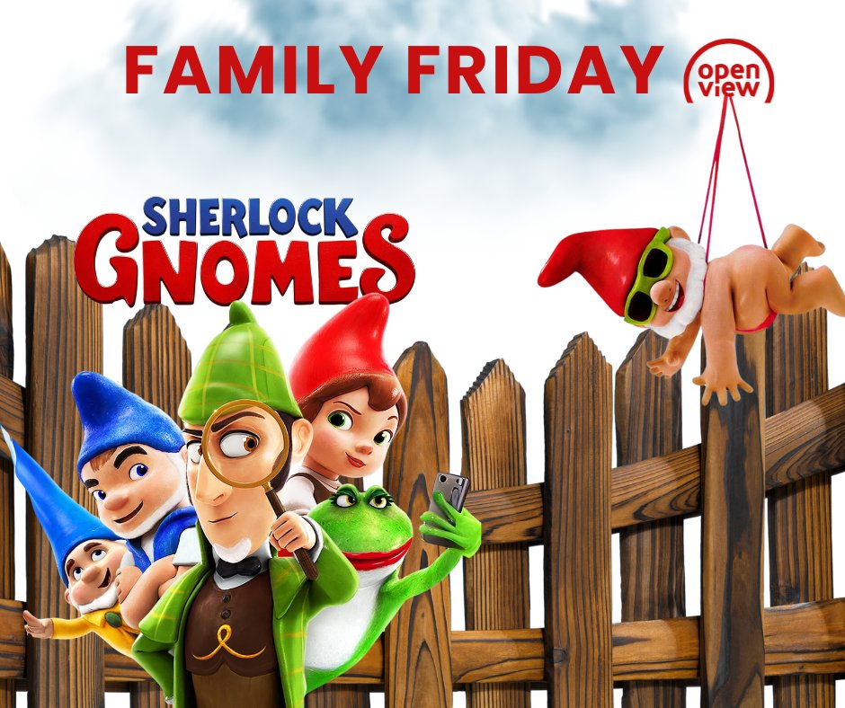 Calling all masterminds and mini-me detectives!   It's a #FamilyMovieNight with Sherlock Gnomes, airing tonight at 8pm on eMovies.

#familyfriday #movienight #bingewatch #eMovies #FamilyFun