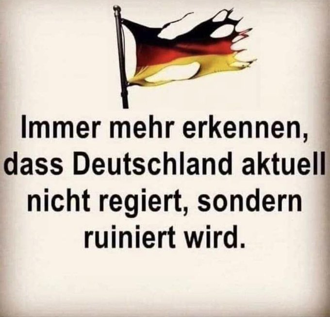 KRITERIEN
für gute Regierung:
🤣  Sorgt zuerst fürs eigene Land
🤣  Sichert Finanzen, vermeidet Armut
🤣  Ist nicht rassistisch gegen das eigene Volk
🤣  Korrigiert Fehler, macht keine neuen
🤣  Mischt sich nicht in Kriege ein
🤣  Sorgt für Frieden
Ist alles gesagt?
Ihr URTEIL ??