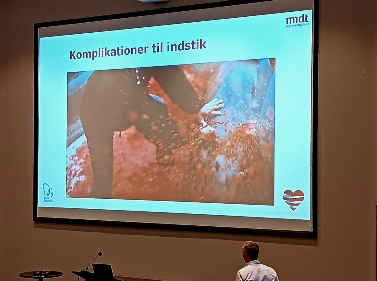 Karsten Veien #DCS annual meeting: Reduce risk of bleeding and limb ischemia when implanting Impella: Use ultrasound in longitudinal section for insertion 🫀🩸

#DCSårsmøde2024