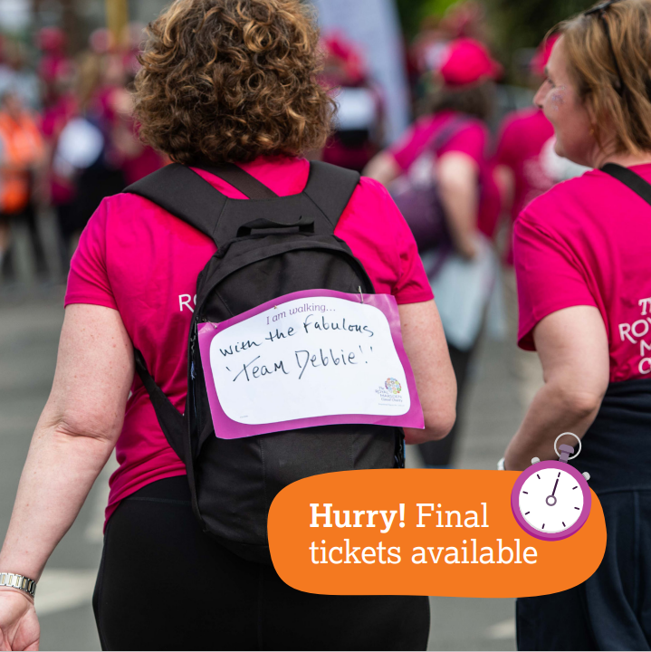 It’s now or never! The Banham Marsden March is one week away, so sign up by midday today. 🕛 This is the LAST CALL to join our incredible community for a day to remember. 🧡 💜 💙 💚 Secure your spot today: bit.ly/43ZBrsO @BanhamSecurity