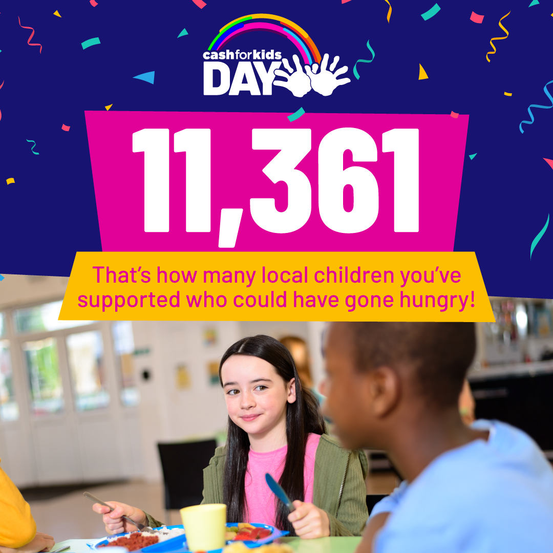 If you took part in Cash for Kids Day this year a huge THANK YOU from us 🥰 The money you've raised will make this summer a little brighter for all of these children.