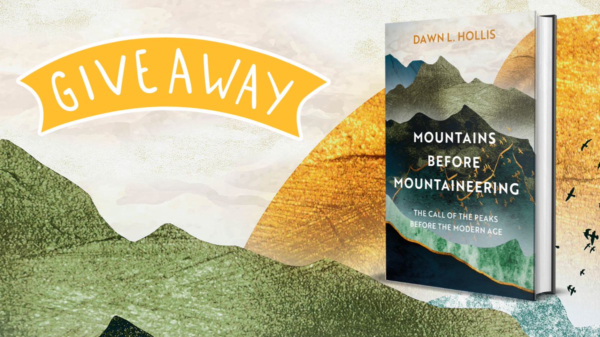 🚨#BANKHOLIDAY #GIVEAWAY ALERT 🚨 We're giving away a copy of 'Mountains Before Mountaineering'📘 ✨ 

To enter like and repost. UK entrants only. Closes May 10th. Good luck! @HistoriansDesk #giveawayalert #nature #mountains #mountaineering #hiking