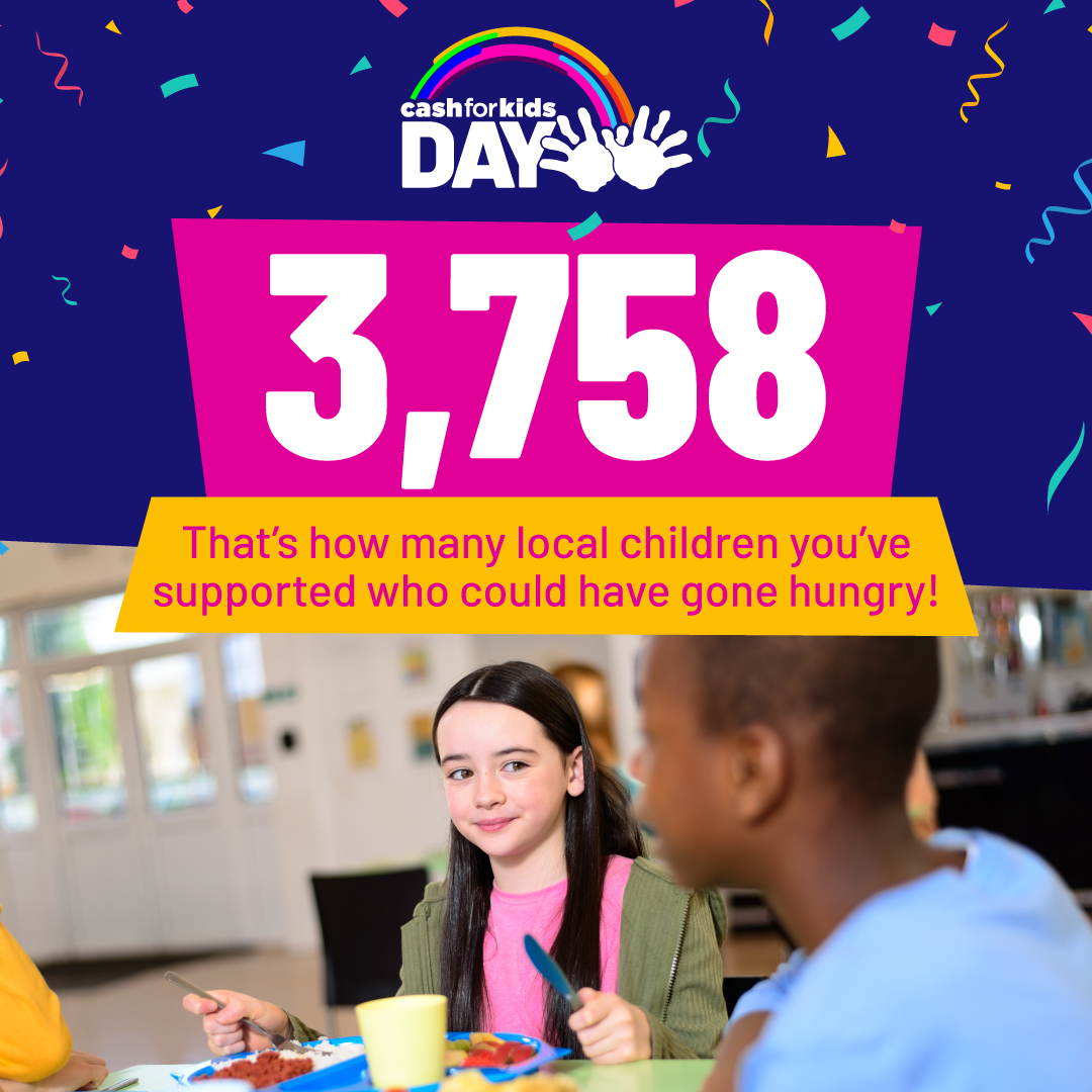 If you took part in Cash for Kids Day this year a huge THANK YOU from us 🥰 The money you've raised will make this summer a little brighter for all of these children.