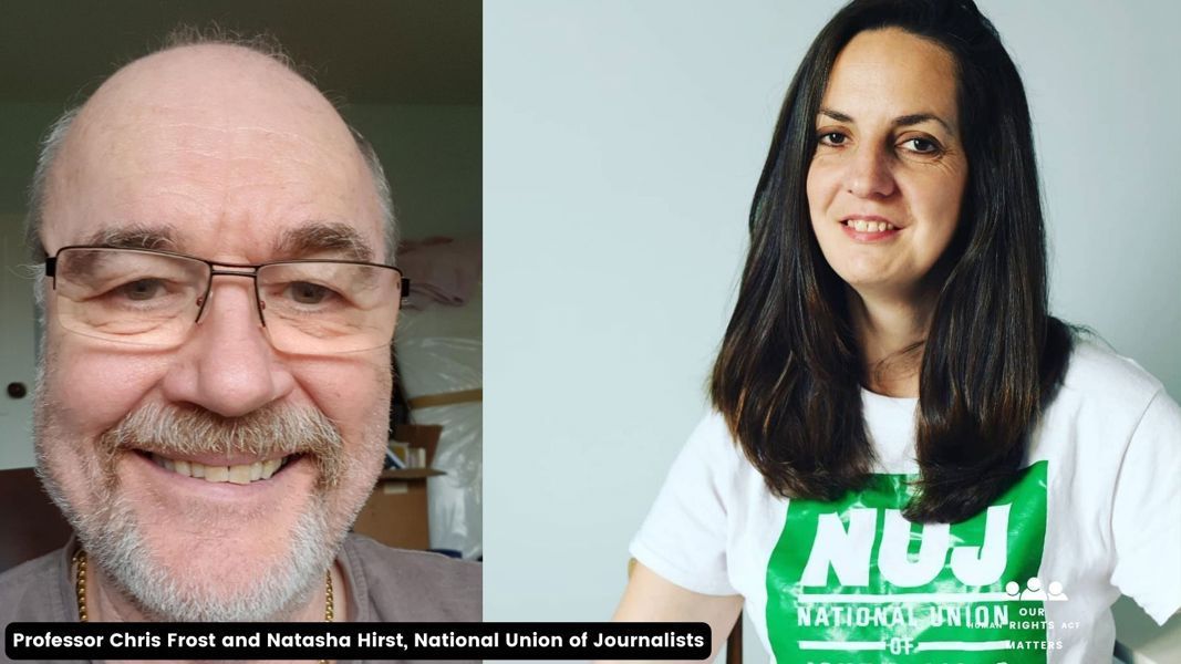 🗞️ Today is #WorldPressFreedomDay! 🗣️ In their guest blog, journalists Natasha Hirst and Chris Frost talk about freedom of expression, SLAPPS, and Why Our Human Rights Act Matters to them: buff.ly/3y8NCr2