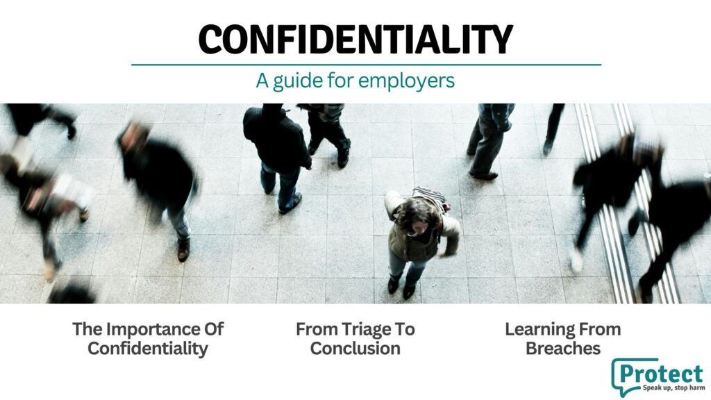 A breach of confidentiality can put enormous pressure on a #whistleblower and have a significant impact on levels of trust in an employer’s #whistleblowing systems. In this blog we lay out our 5 top tips for any employer to follow. buff.ly/4dlZKFh