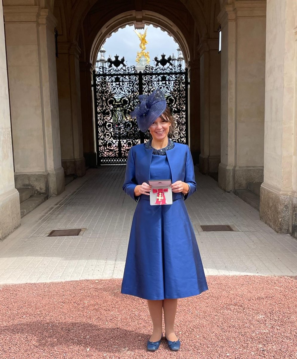 Join us in congratulating our brilliant founder and CEO, Amy Perrin, who was presented with an #OBE this week! 👏 Amy attended the investiture at Buckingham Palace where she was presented with the honour by the Princess Royal. Read more → marmaladetrust.org/post/amy-perri…