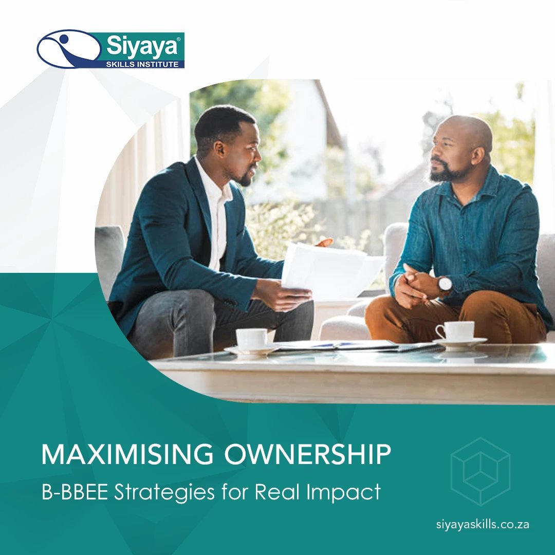 With powerful #BBBEE strategies that prioritise black #ownership, empower your #business to make a real impact on #transformation, #employment and #economic development. CONSULT with us today: siyayaconsulting.co.za/solutions/b-bb…