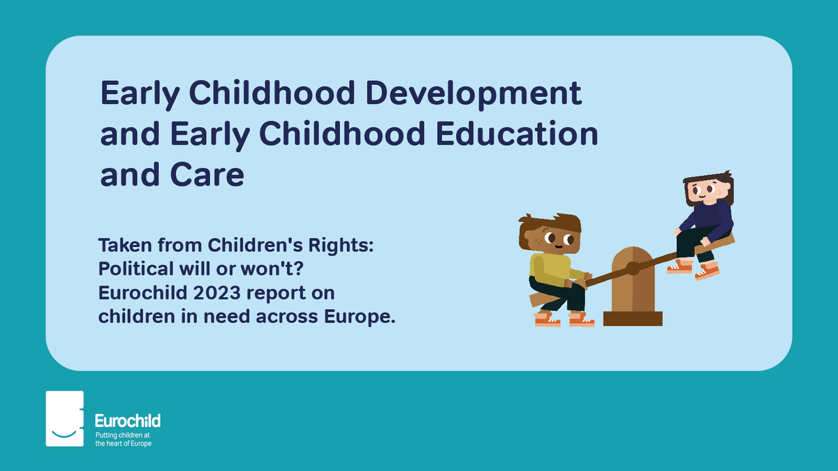 Eurochild’s @dunhill_a is now taking part in the #EarlyChildhood Seminar @EU2024BE #EUChildGuarantee event to present information & recommendations on Early Childhood Development and Education and Care from our members 🍼 Read the sub-report here: buff.ly/4a47byh