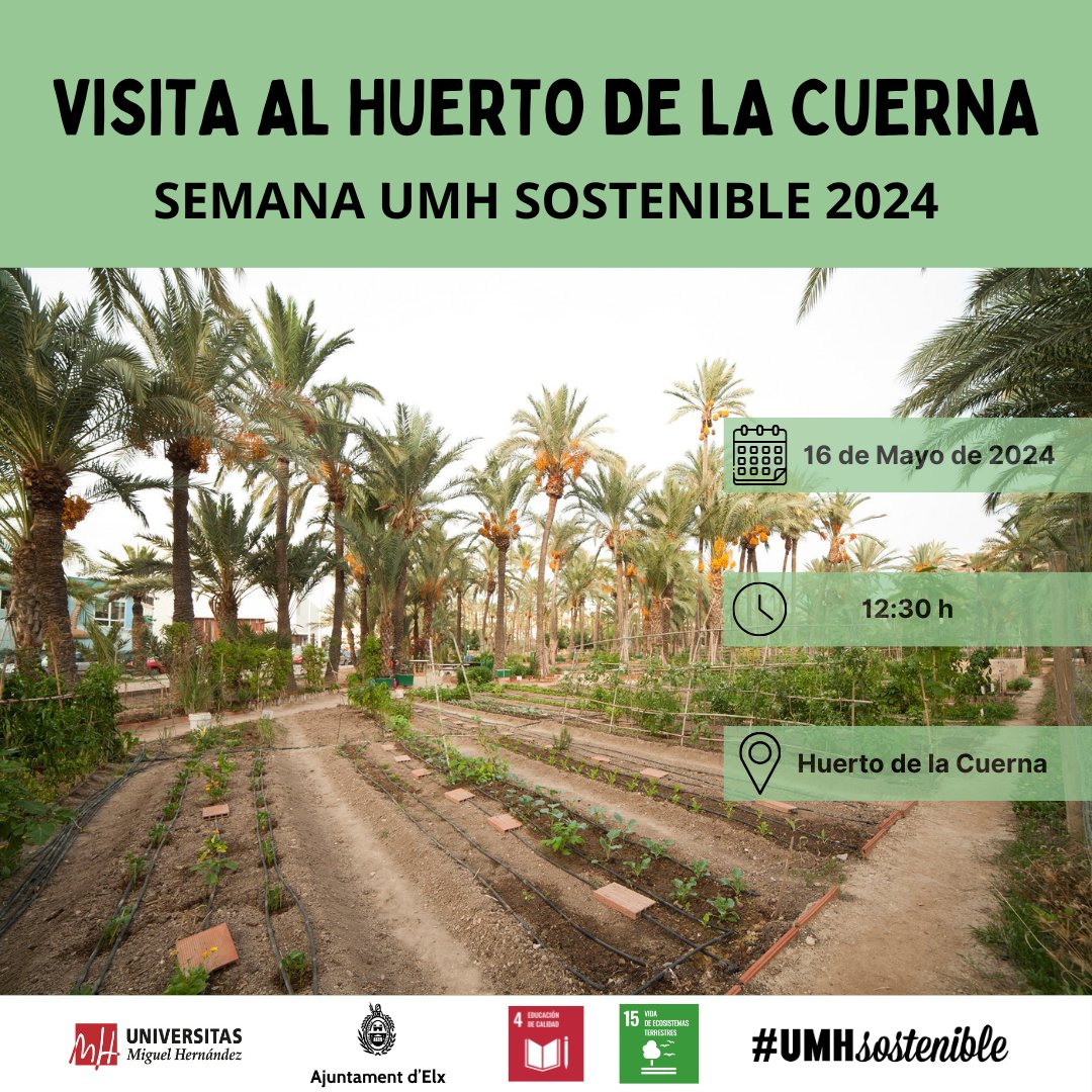 Quieres aprender a cultivar de una forma sostenible y respetuosa con el medio ambiente?🥕🧅🍅

¡Acude a la visita al Huerto Ecológico La Cuerna y aprende más sobre la agricultura ecológica!🧑‍🌾

Más info e inscripción en umhsostenible.com