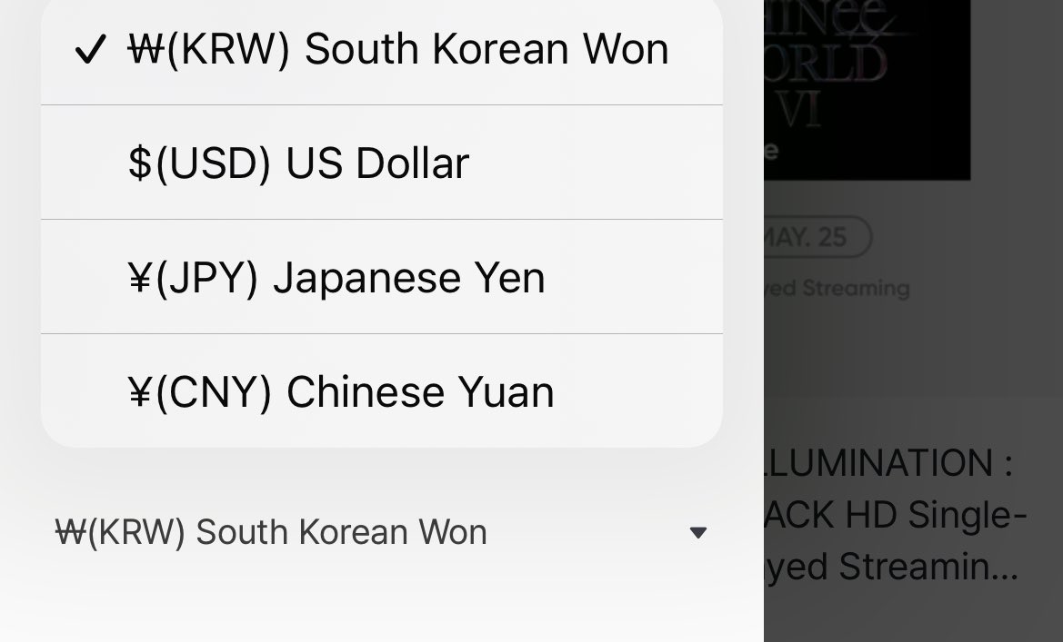 You can change the currency to KRW on weverse shop and pay with your own  local credit/debit card, it should be cheaper than paying via paypal (which  is in usd for beyond