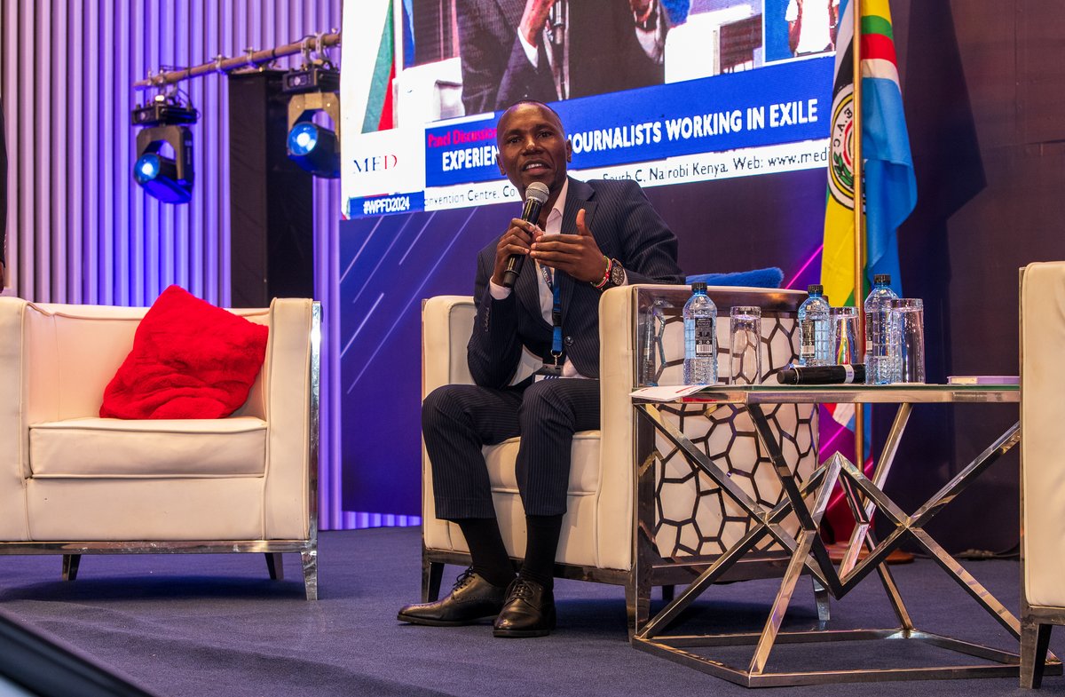 Yesterday, On behalf of the @FPA_Africa, I attended the Annual Media Summit ahead of the commemoration of World Press Freedom Day, at The Edge Convention Centre Nairobi, Kenya. Participated in a Panel discussion themed 'Forced to Flee and Practicing: Experiences from journalists…