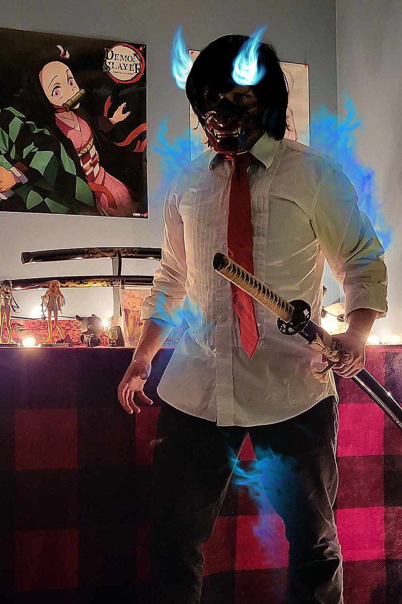 _PlagueDaddy_'s tweet photo. What would you do if you discovered you were a demon incarnate?

#Anime #RinOkumura #BlueExorcist #Cosplay https://t.co/C97BoxH9Tp