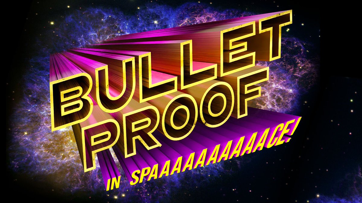 Bulletproof the improvised action movie is back at Hoopla this May for a short run! And this time it’s in Spaaaaaacccceee!