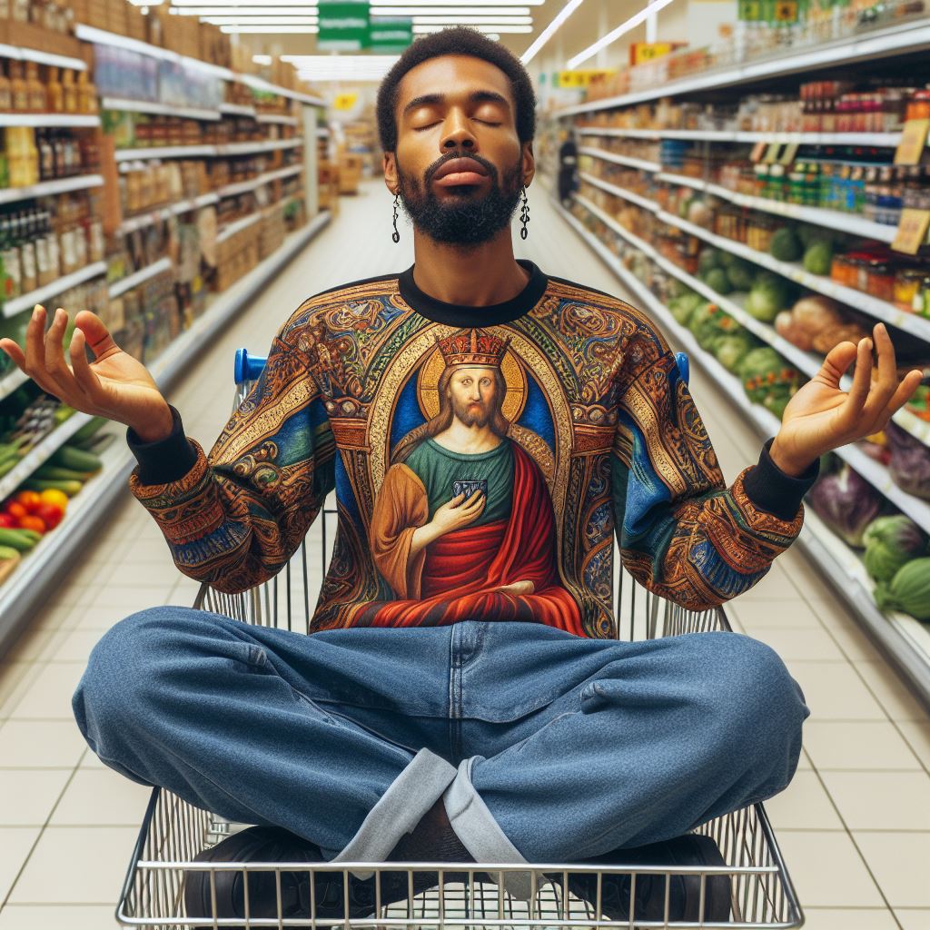 DaveLaurids's tweet photo. The enlightened customer who hopes that a voice from his ancestors will come down from heaven and tell him whether his earthly reincarnation's genes would prefer quinoa or pasta this week.
So far, only awkward silence.
#personalizesnutrition #genetesting #tac https://t.co/kmWlgyt7r8