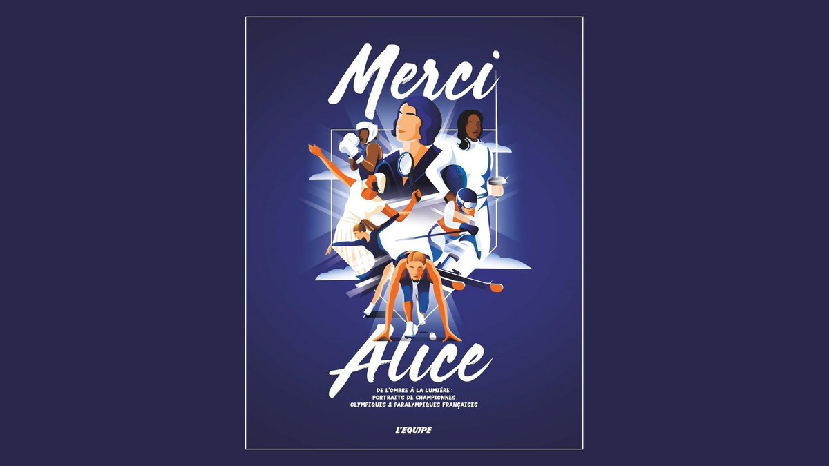 SportBusiness_C's tweet photo. #Sport #Culture
#MerciAlice est un très beau livre de @FAMilliat avec l'association des Femmes Journalistes de Sport @DesJournalistes. (Editions Solar).
80 portraits de sportives françaises médaillées aux #JeuxOlympiques et #JeuxParalympiques.
🔗➡️ https://t.co/whge55aadB https://t.co/Rpo362ksJK