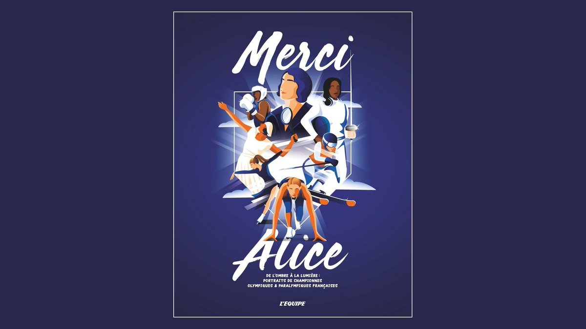 #Sport #Culture 

#MerciAlice est un très beau livre de @FAMilliat avec l'association des Femmes Journalistes de Sport @DesJournalistes. (Editions Solar). 

80 portraits de sportives françaises médaillées aux #JeuxOlympiques et #JeuxParalympiques. 

🔗➡️ bit.ly/44sisHf