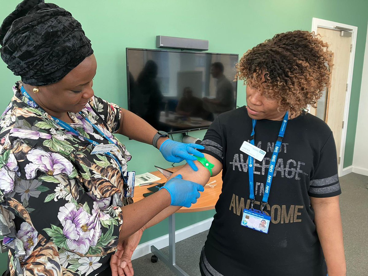 AbbyJelley's tweet photo. Yesterday we delivered Venepuncture training for our lovely @SWLSTG Eating Disorder professionals across the service. A fantastic opportunity that so many have expressed interest in to support our client group with their physical health needs! #eatingdisorders #swlstg #phlebotomy https://t.co/RQXoHBqb3J
