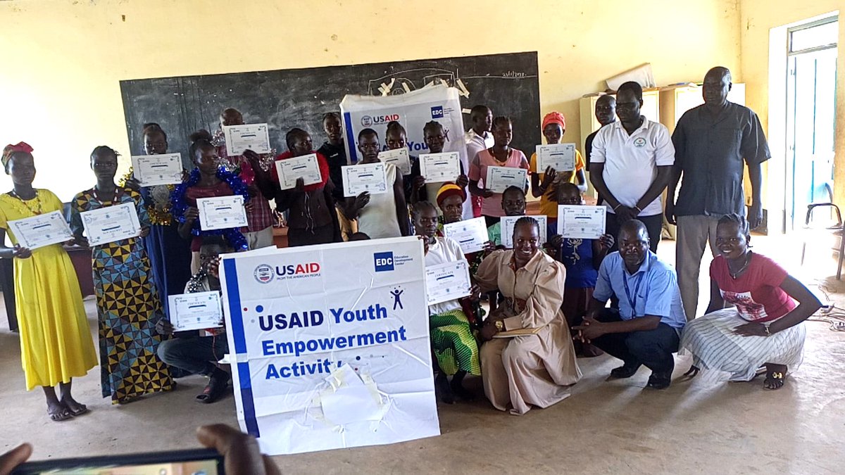 Over the past 9 months, our Youth Corps members honed essential skills in reading, writing and business. This week the program celebrates 370 young people who are among the second batch of graduates under the USAID Youth Empowerment Activity training in Wau & Jur River Counties.