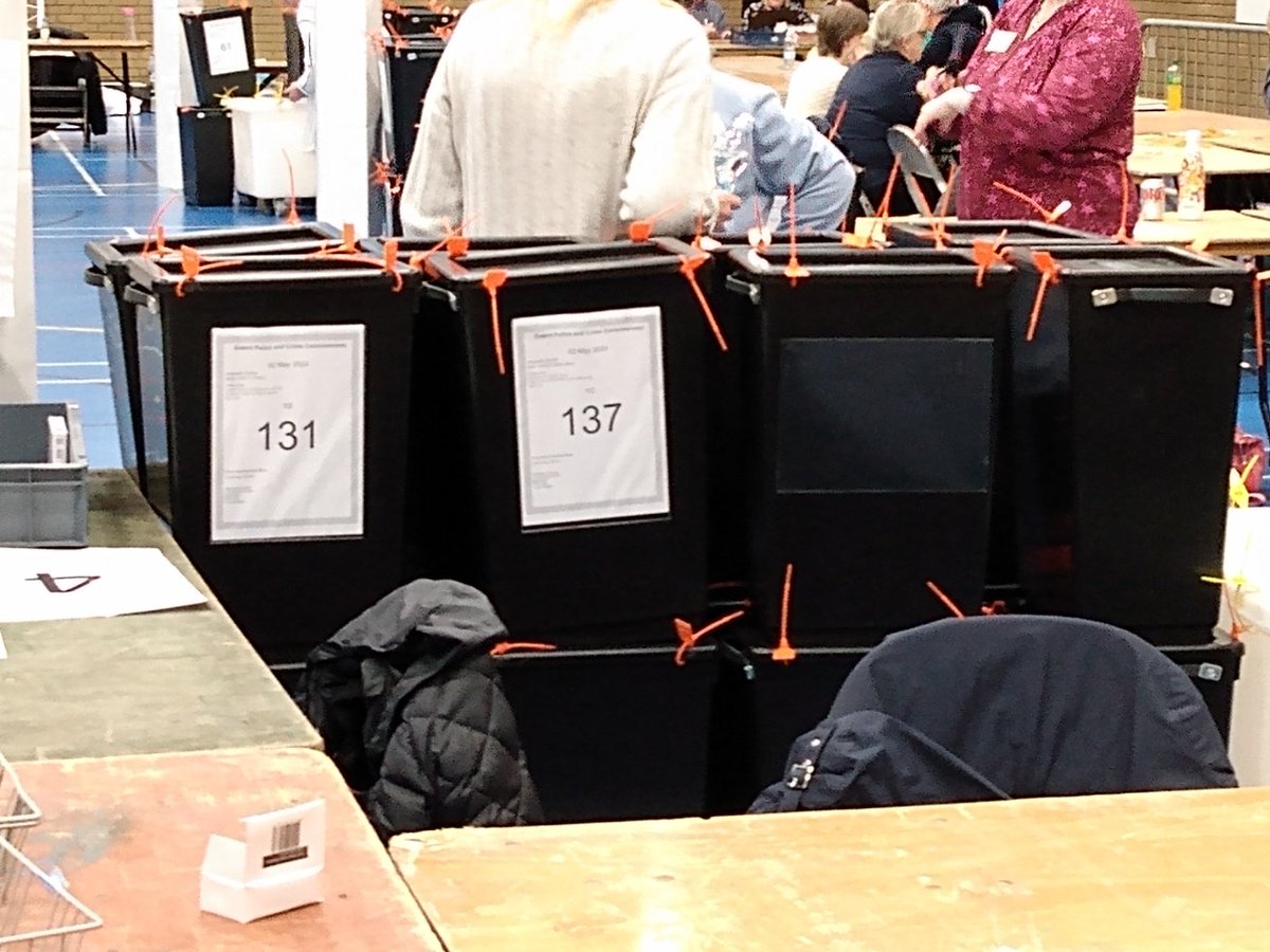 NewsatTwm's tweet photo. Here at Caerphilly Leisure Centre where counting in the Gwent Police and Crime Commissioner election has just begun
#LDRep https://t.co/wNSIUFBLFC