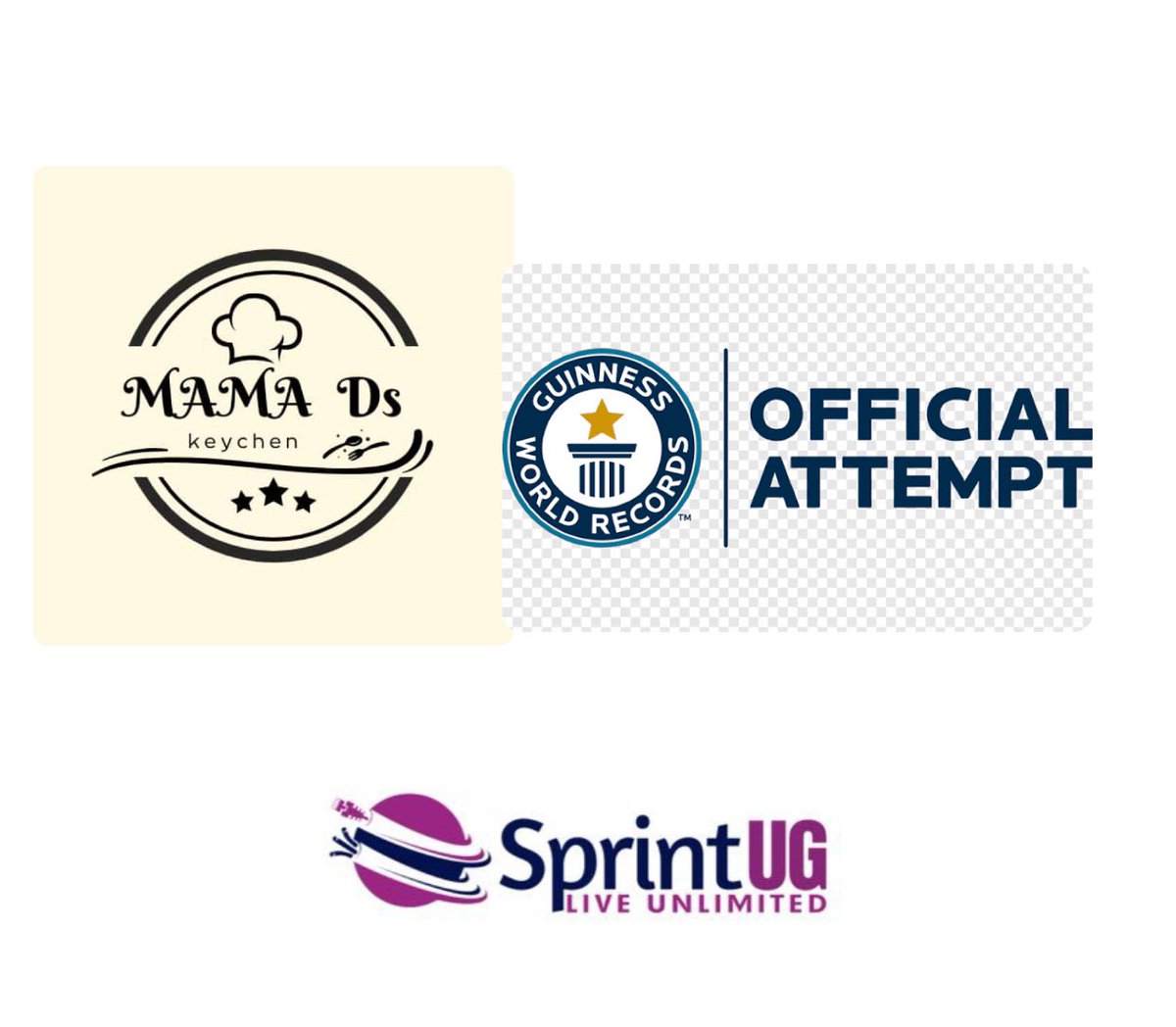 Welcome @SprintUg aboard #MamaDsworldRecord reattempt 🤝.
Solely dedicated to my Live Stream,leaving no room for error.
Nsiima 🙏