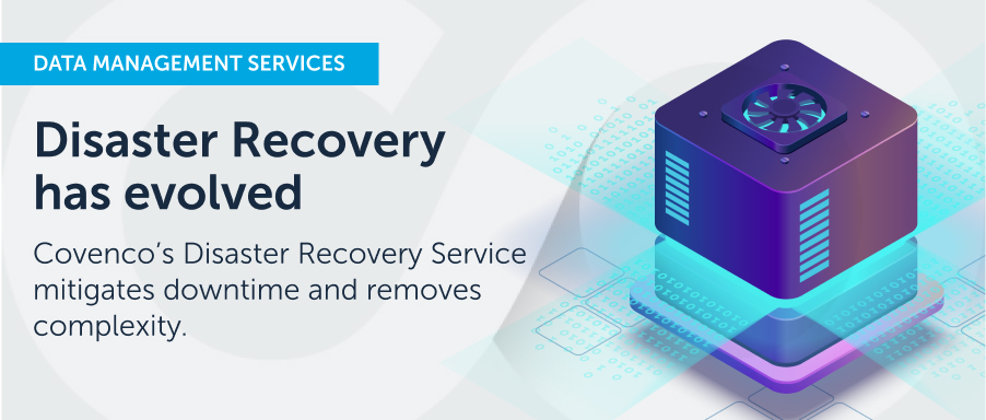 Is your company disaster-ready? Our DRaaS solution gets you back in business fast. Secure offsite replication with Veeam Cloud Connect. 

Our DRaaS Solution: covenco.com/data-managemen…

#DisasterRecovery #DRaaS #VeeamCloudConnect #RansomwareRecovery