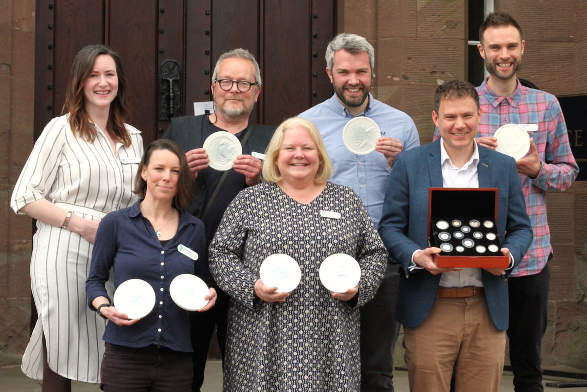 We're proud to have collaborated with @RoyalMintUK on the design of the Nation's new currency. Some of our supporters were recently invited to celebrate the launch at Scone Palace, where they were treated to talks by our species experts, a private tour of the grounds and Palace,…