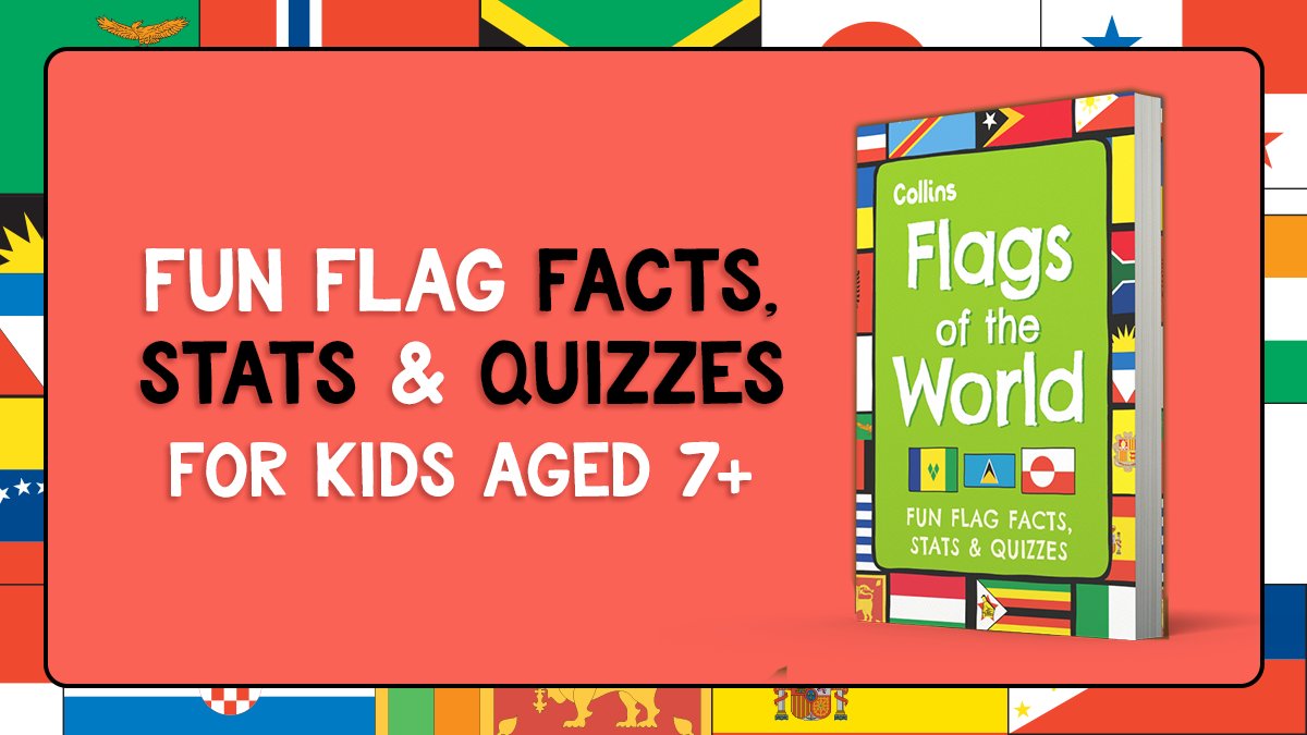 Can you name every flag in the world? Test your knowledge and learn fun flag facts with Flags of the World! Pre-order your copy today: ow.ly/ZYbW50RlUfu
